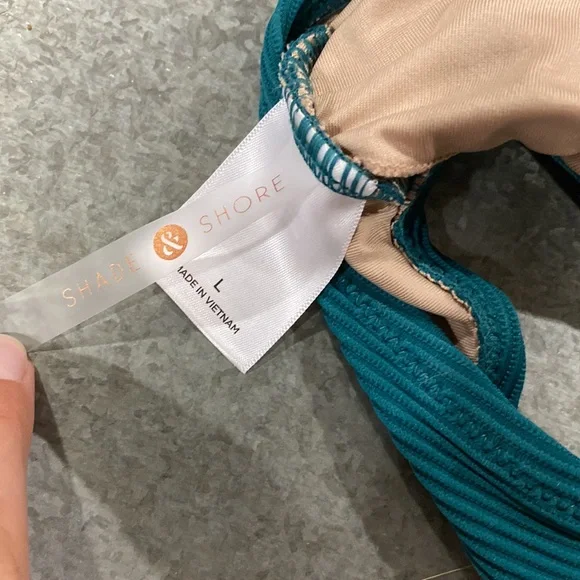 Ribbed bikini top - Picture 5 of 5